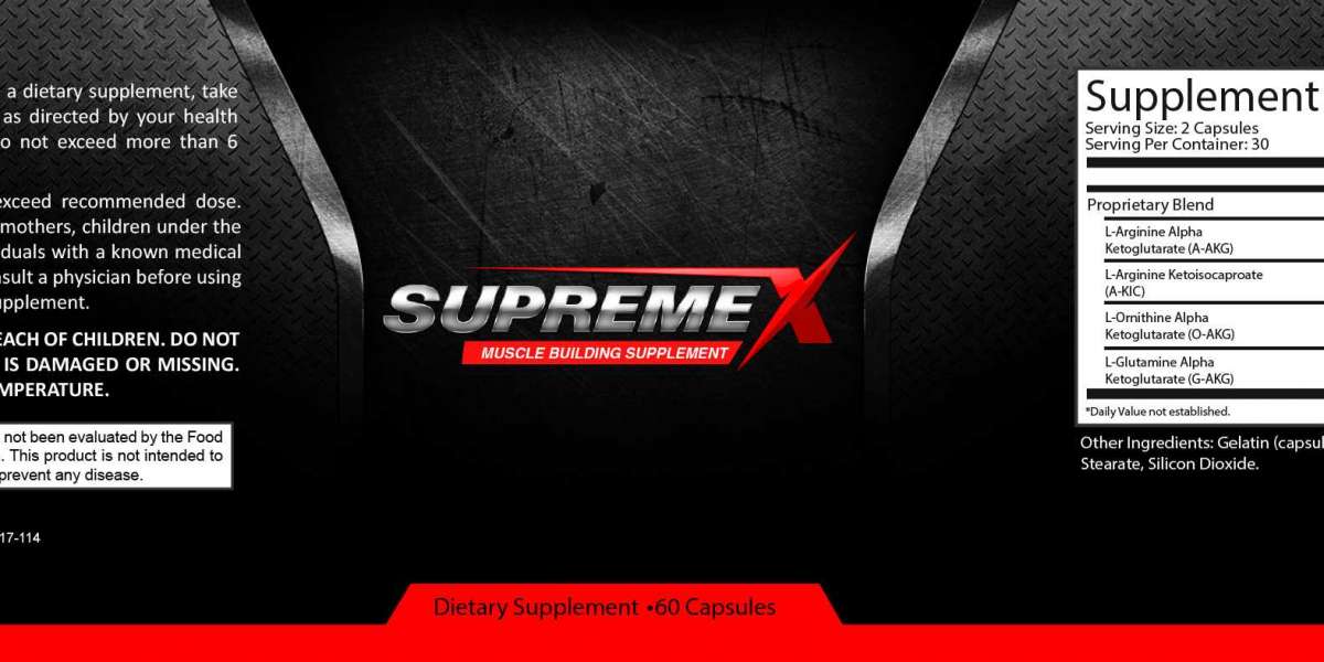 Supreme X Muscle Building Supplement
