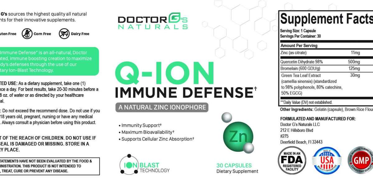 Q-ION Immune Defense Amazon: USA, UK, Australia, Canada, NZ, South Africa