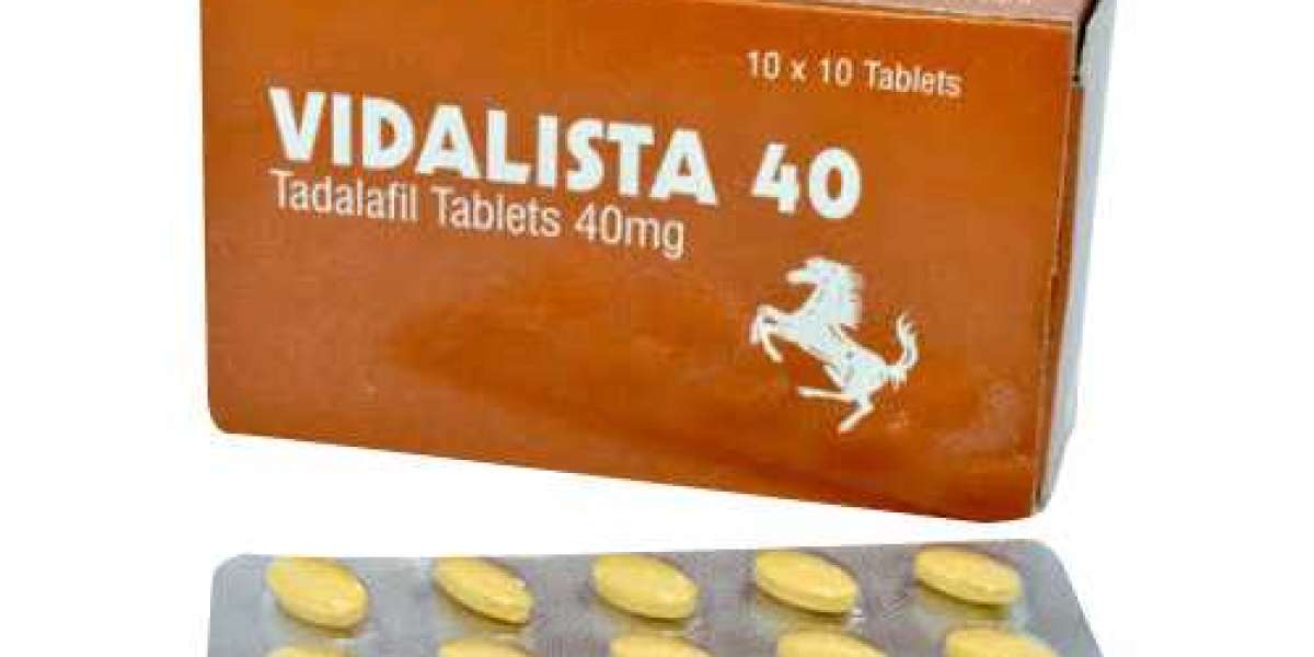 Cure Your ED Problem With Vidalista 40mg Tadalafil Tablet