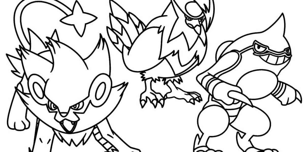 Get Creative with Free Printable Pokemon Coloring Pages | GBcoloring