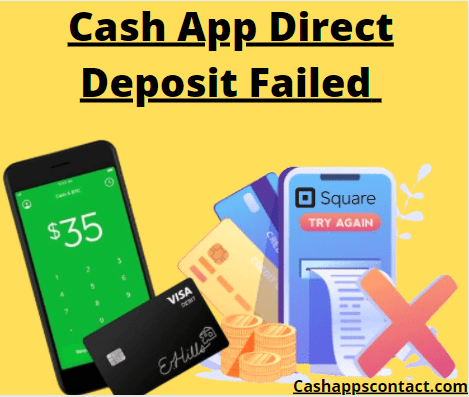 Cash App Direct Deposit Failed: Fix Cash App Direct Deposit Failed .... | Cash App
