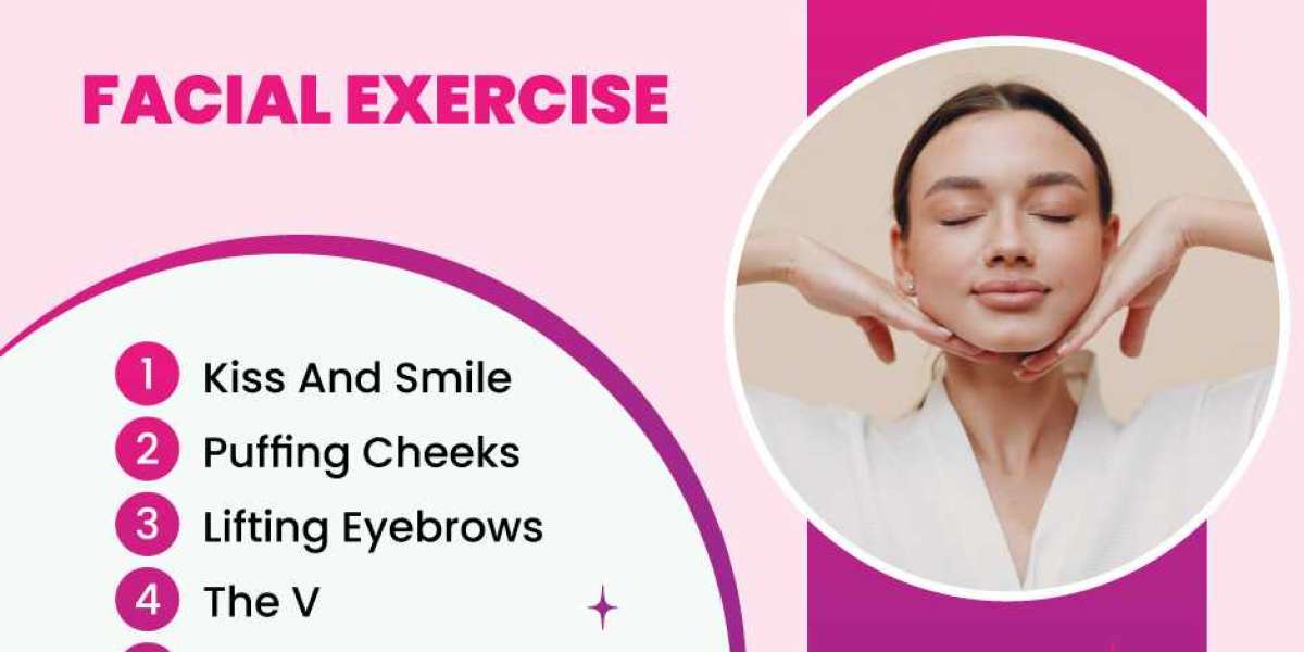 What are the various face yoga exercises to look younger