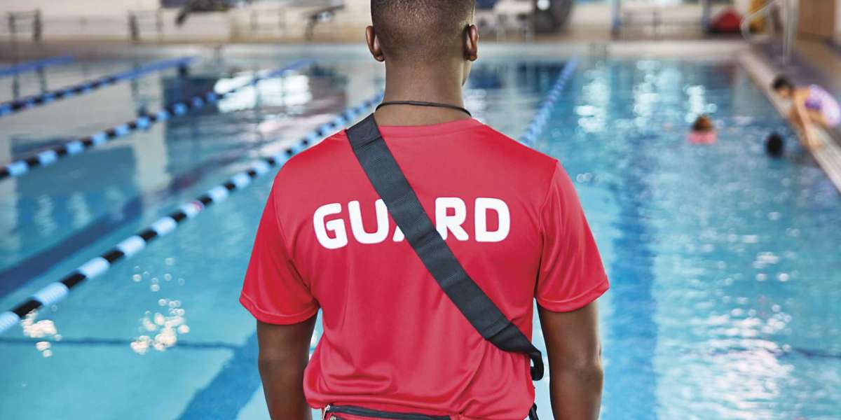 When is it necessary to hire a lifeguard for the pool?