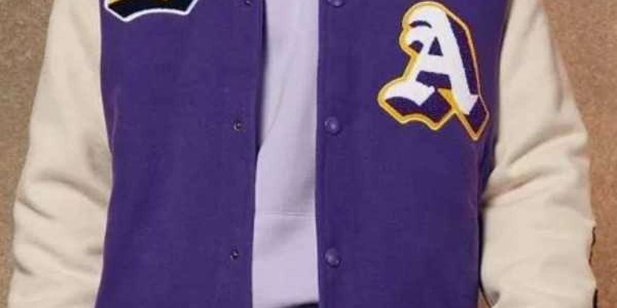 Los Angeles Lakers Loyalty Purple Varsity Jacket