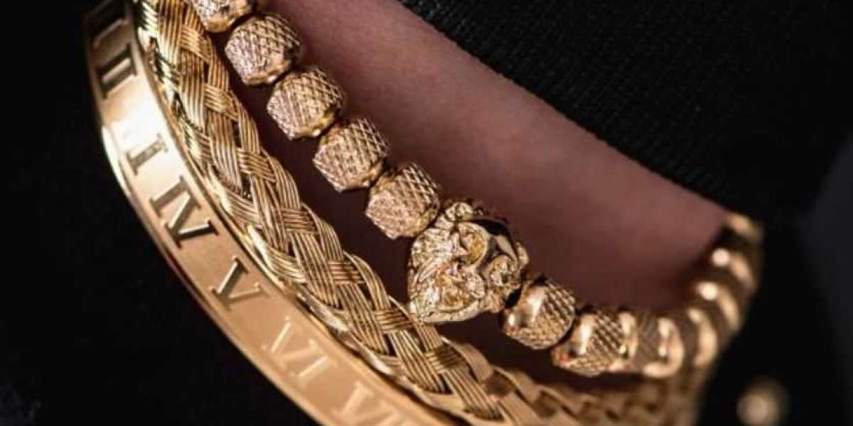 Luxury Roman Hip Hop Macrame Bracelet