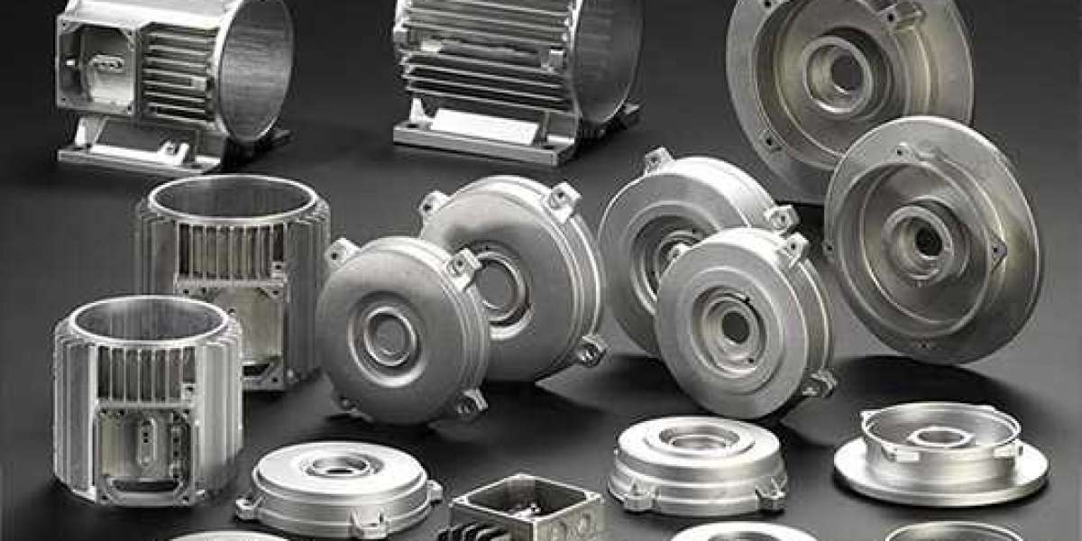 Regarding the process of die casting aluminum alloy shells using the material