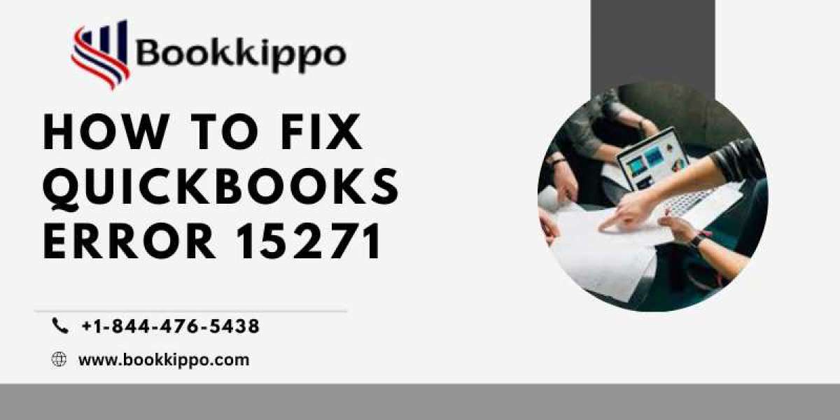 How to Fix QuickBooks Error 15271