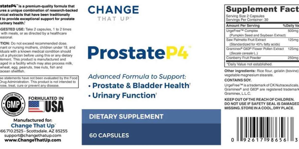 Change That Up Prostatep4 Supplement Ingredients, Cost & Reviews