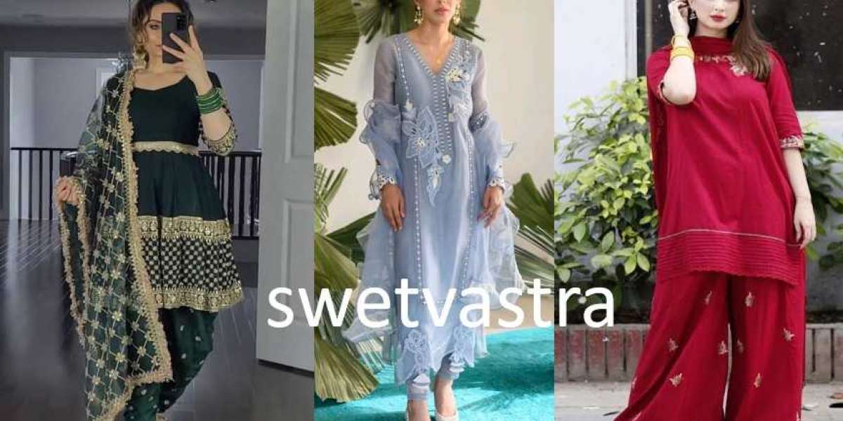 Buy embroidery salwar kameez Shopping Online - swetvastra.com