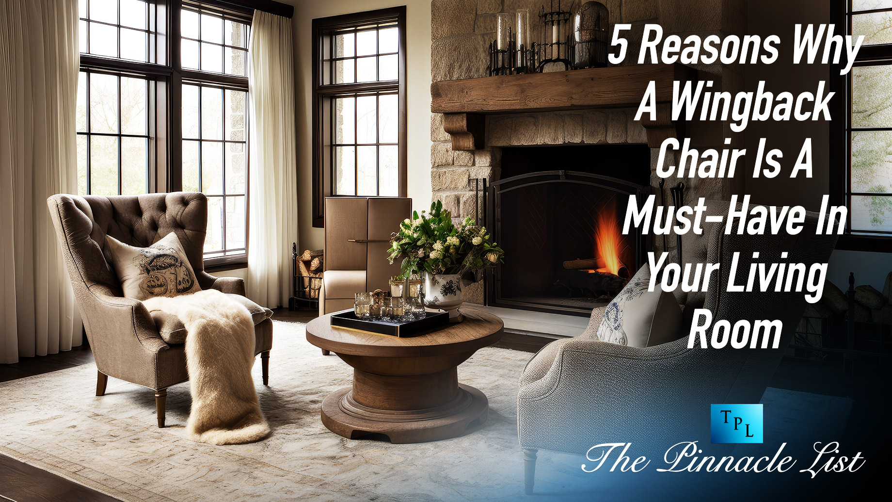 5 Reasons Why A Wingback Chair Is A Must-Have In Your Living Room – The Pinnacle List