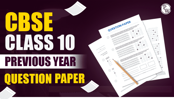 CBSE Class 10 Previous Year Question Papers - PW Store