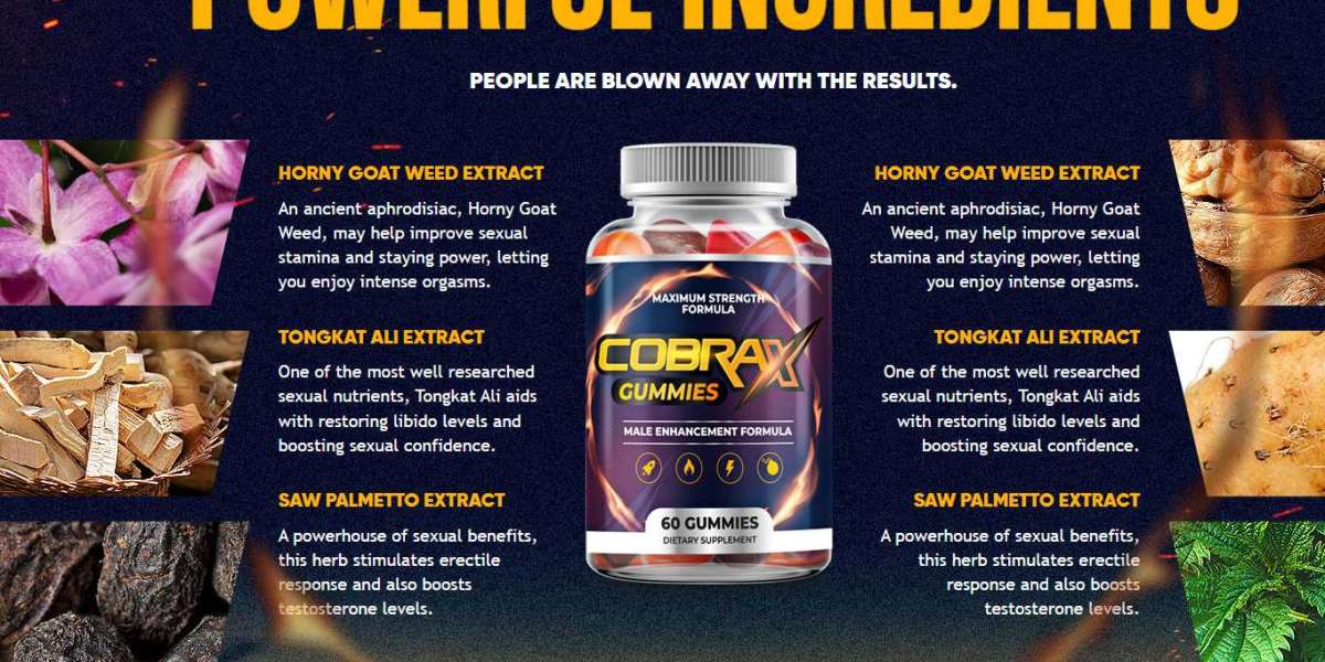CobraX Male Enhancement Gummies USA (United States) Reviews & Trial Cost