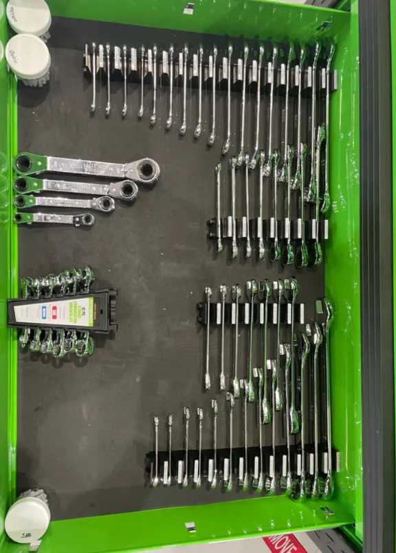Magnetic Wrench Organizer