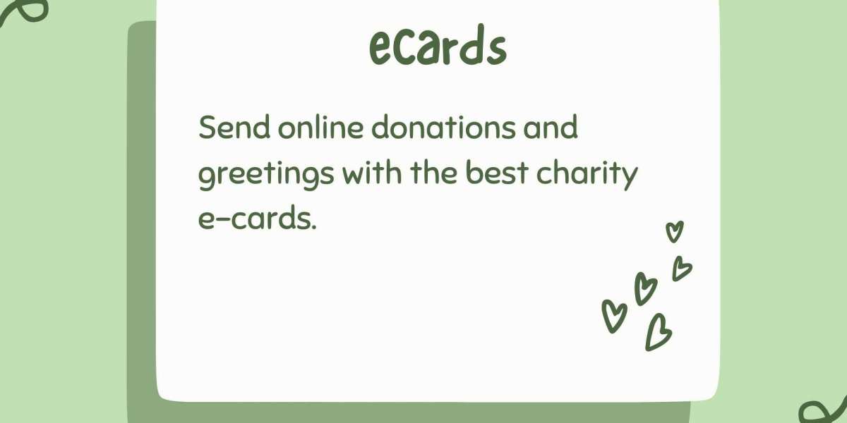 Send online donations and greetings with the best charity e-cards.