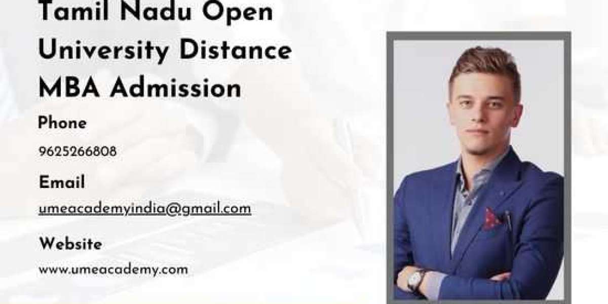 Tamil Nadu Open University Distance MBA Admission