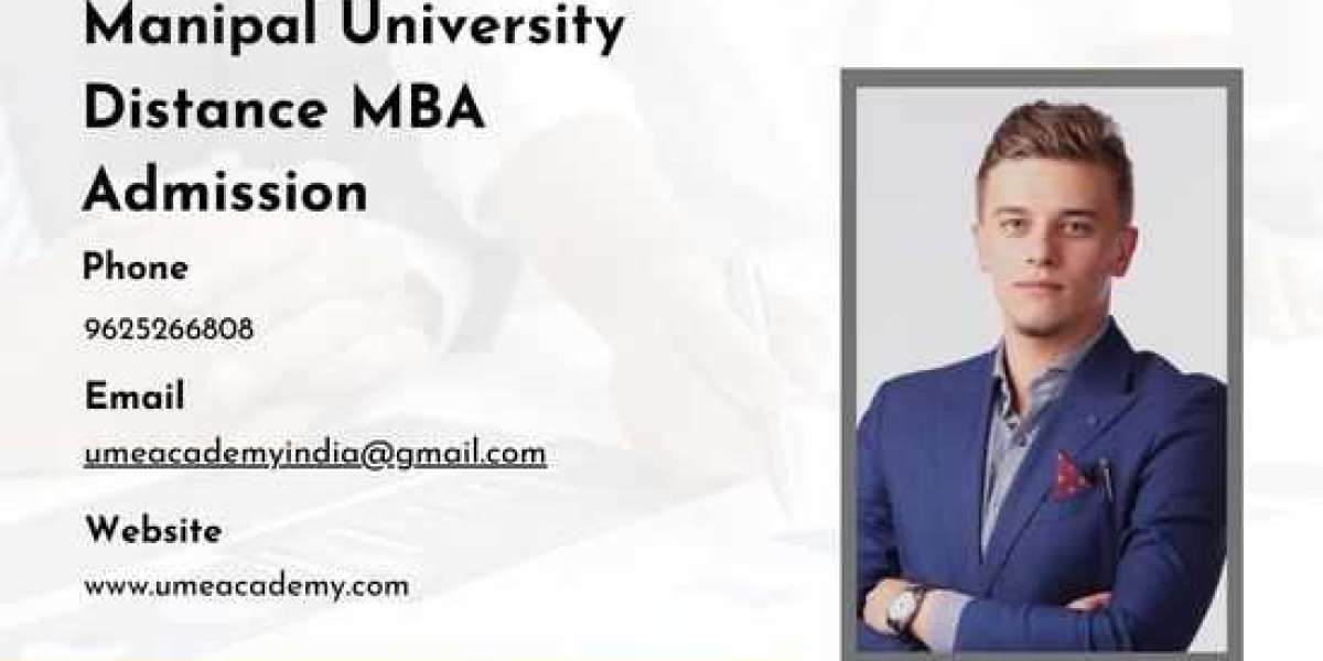 Manipal University Distance MBA Admission