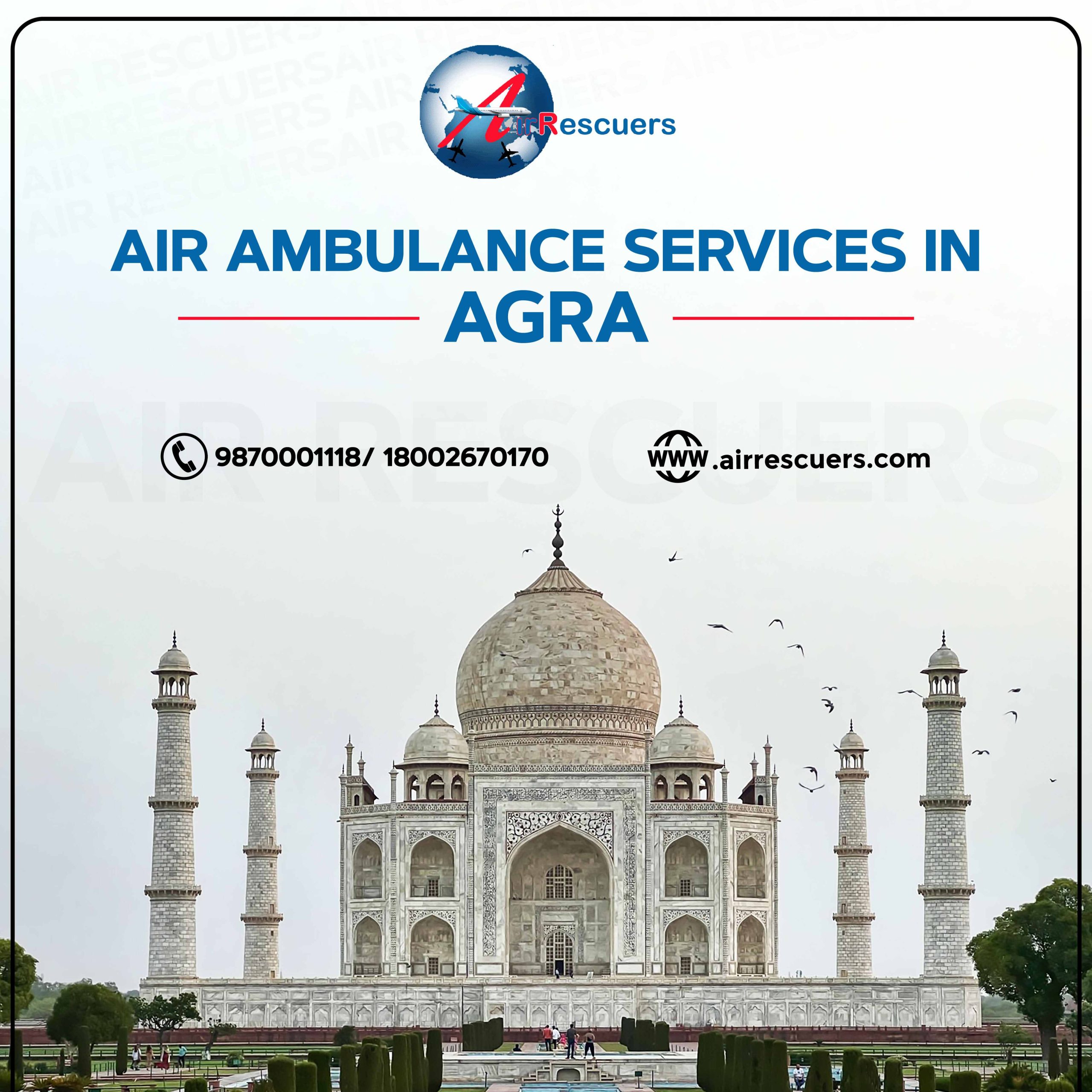 Air Ambulance Services in Agra - Air Rescuers