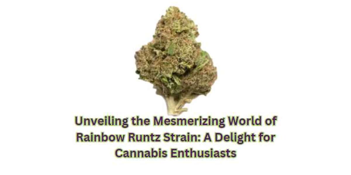 Unveiling the Mesmerizing World of Rainbow Runtz Strain: A Delight for Cannabis Enthusiasts
