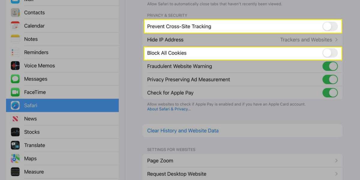 How to Enable Cookies on the iPad