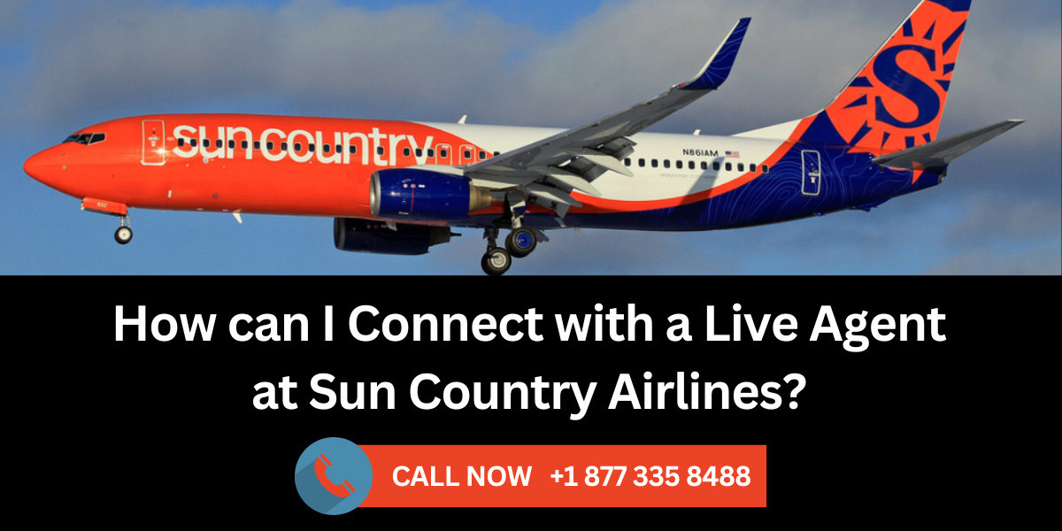 How can I Connect with a Live Agent at Sun Country Airlines?