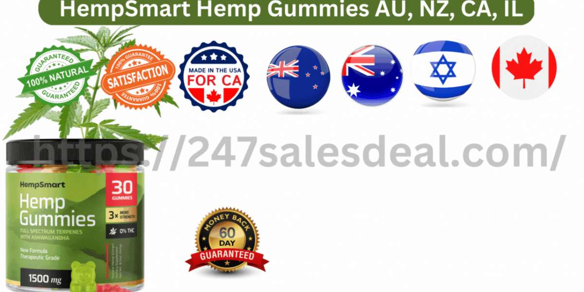 HempSmart Hemp Gummies Australia (AU, NZ, CA) Reviews [2023]  & Order