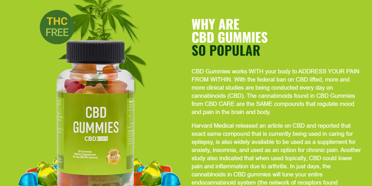 CBD Care Gummies (AU, USA, CA) ingredients & Reviews [Updated 2024]