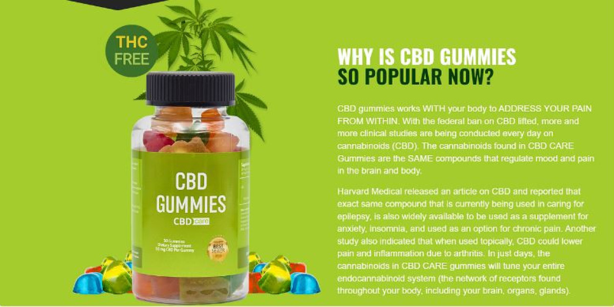 CBD Care Gummies USA Reviews & Price for Sale [Updated 2024]