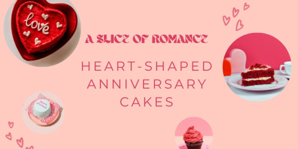 A Slice of Romance: Heart-Shaped Anniversary Cakes
