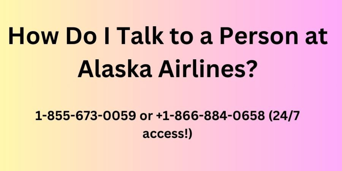 How Can I Talk to a Real Person at Alaska Airlines? - Dial +1-855-673-0059 or +1-866-884-0658 (24/7 access!)