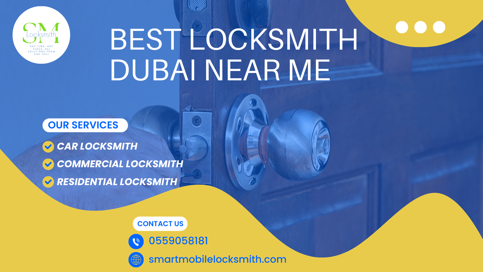 Best Locksmith Dubai Near Me - SML | 0559058181 | SML