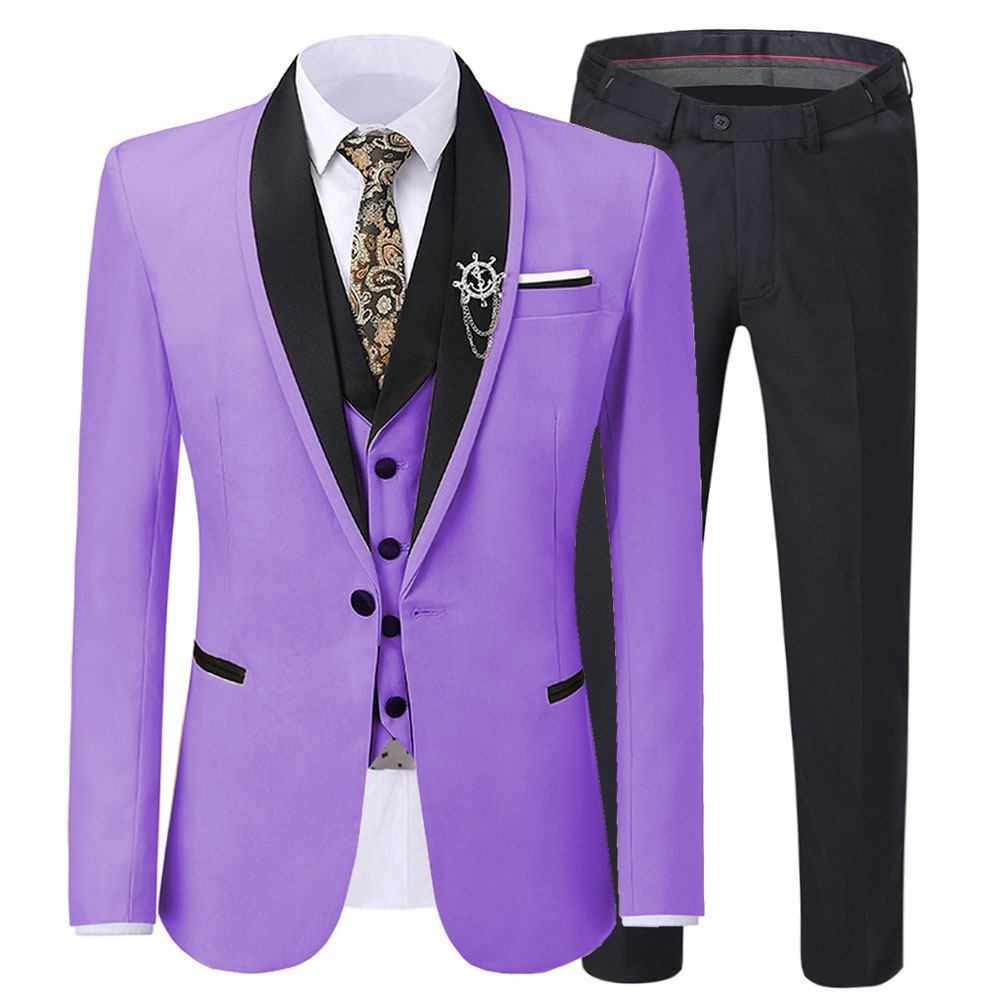 Hurry Up! Buy Custom Light Purple Tuxedo Suit ✔️ 10% Off