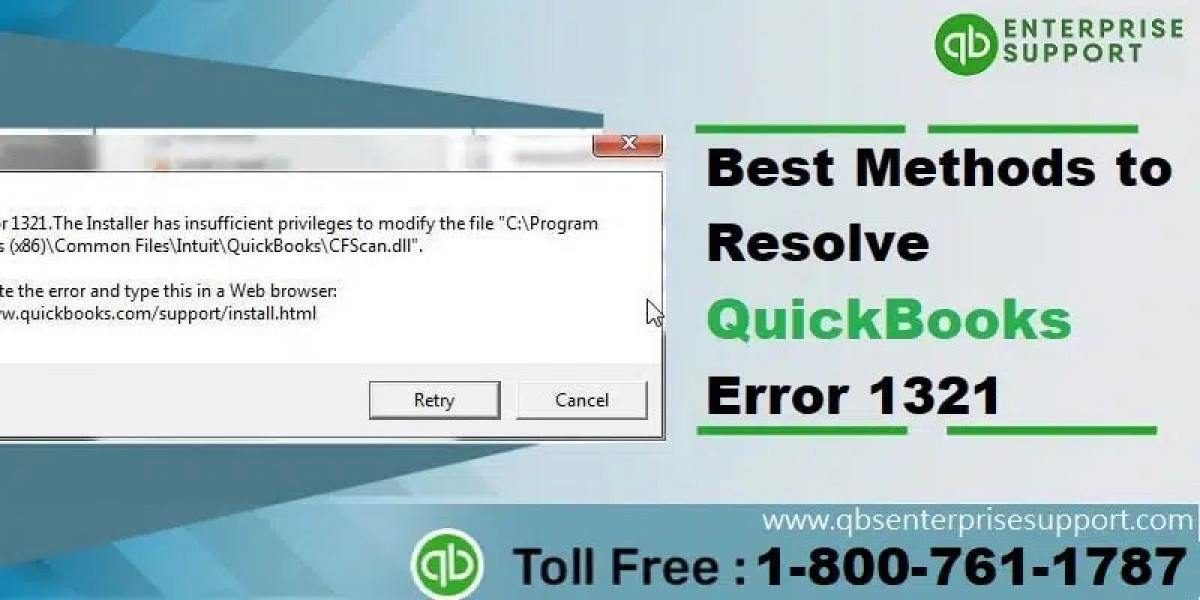 Settle QuickBooks Error 1321 (Insufficient Privilege to Modify File)