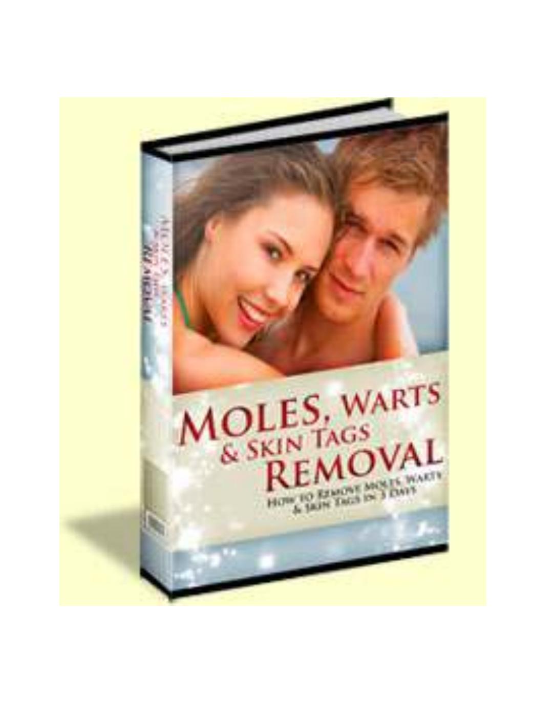Moles, Warts & Skin Tags Removal™ PDF eBook Download by Charles Davidson