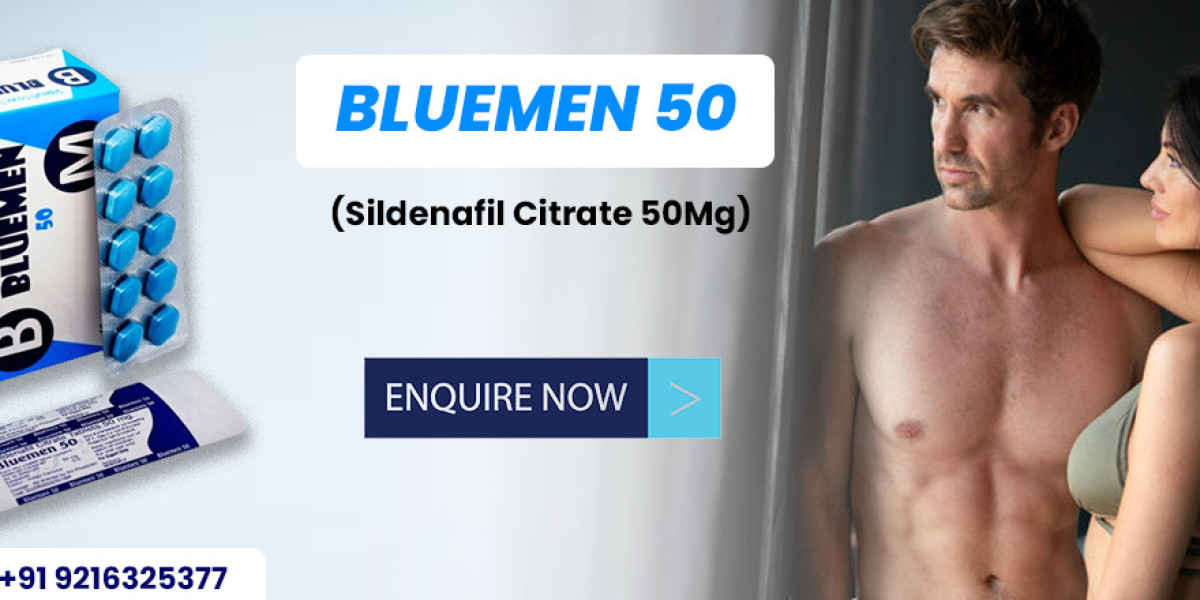A Fast-acting Medicine to Treat ED With Bluemen 50mg