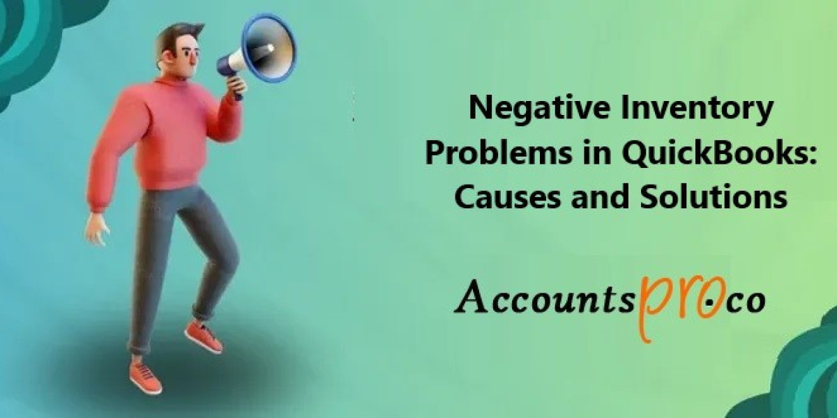 Dealing with Negative Inventory Problems: A QuickBooks Guide