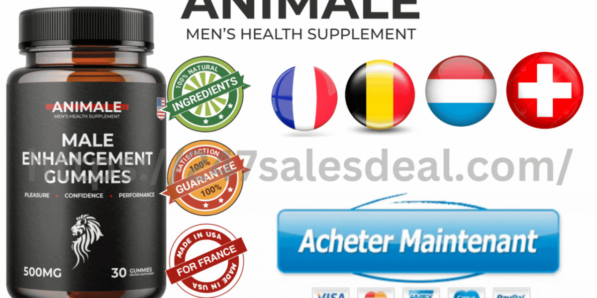 Animale Male Gummies France Avis & Acheter En FR, BE, LU & CH