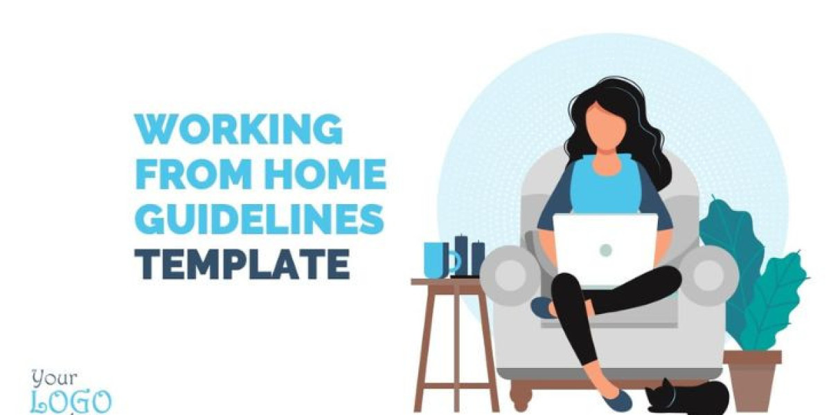 Unlock Productivity: Get Your Hands on Our Free Work From Home Guidelines Presentation Template!