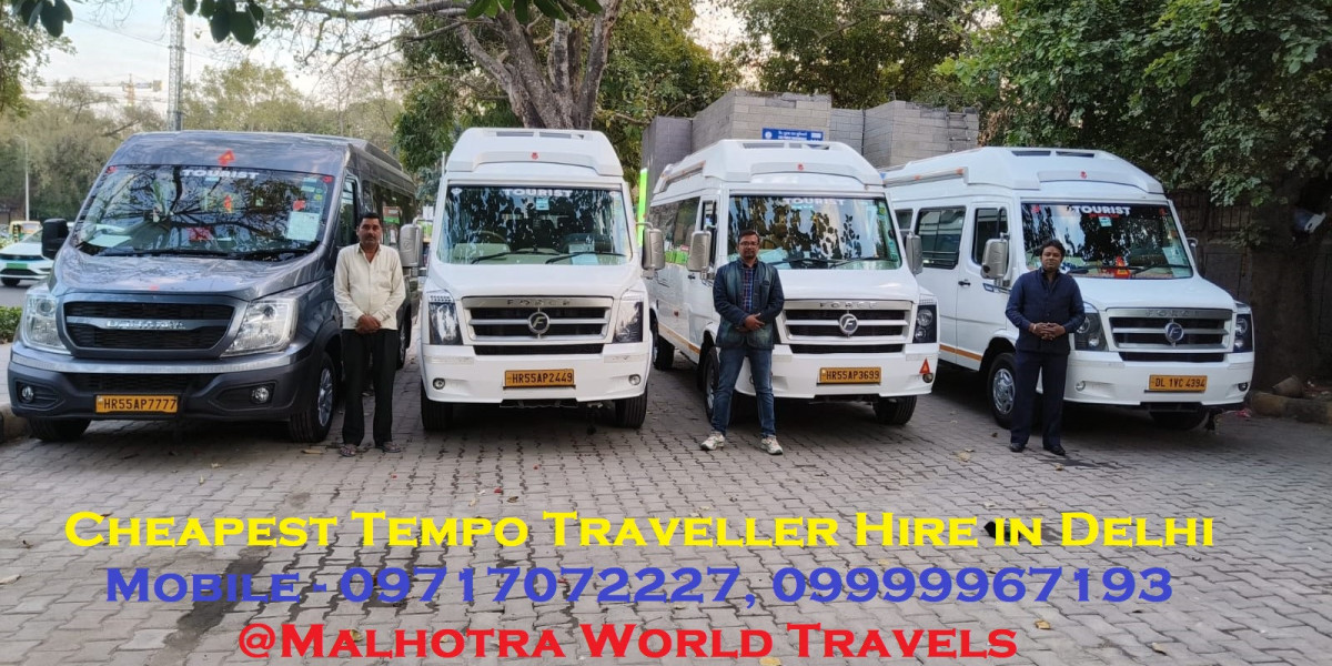 Cheapest Tempo Traveller Hire in Delhi - Malhotra World Travels