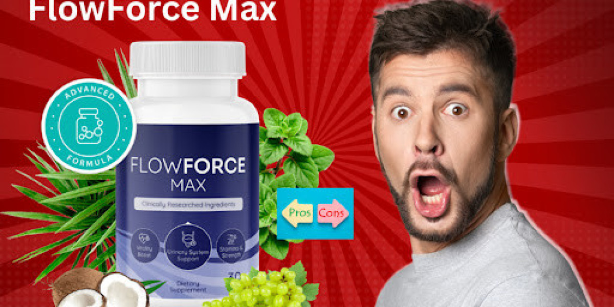FlowForce Max: The Ultimate Solution for Prostate Problems and Vitality Enhancement