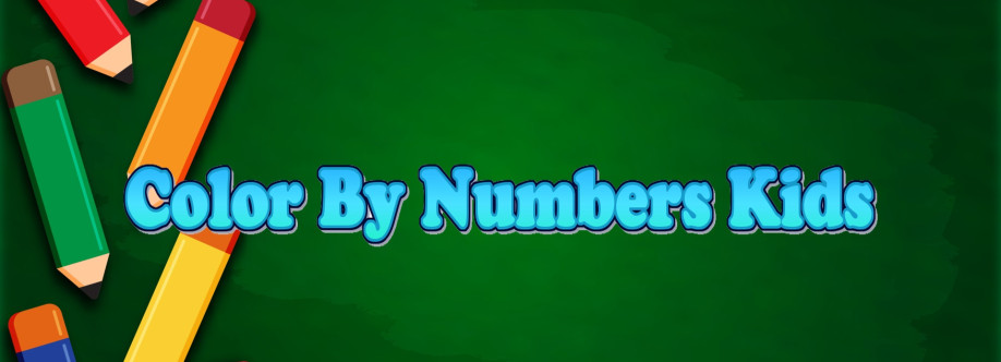 Color By Numbers Kids Cover Image