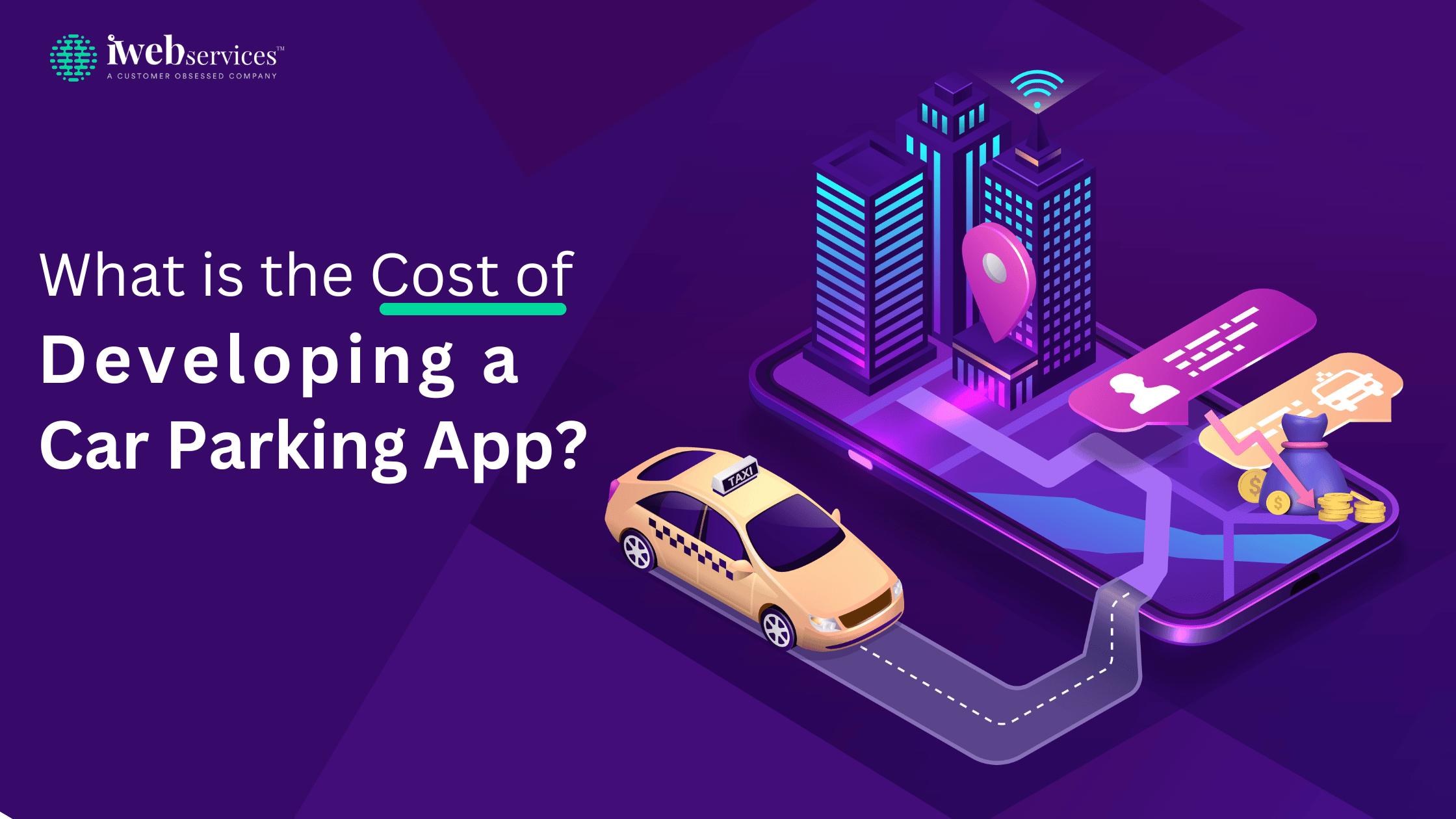 What is the Cost of Developing a Car Parking App? - iWebServices - Top Mobile App & Web Development Company