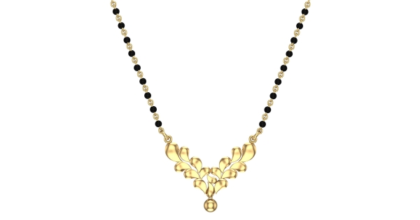 Alessa Gold Mangalsutra Designs Latest in 14/18/22/24K - Dishis Jewels