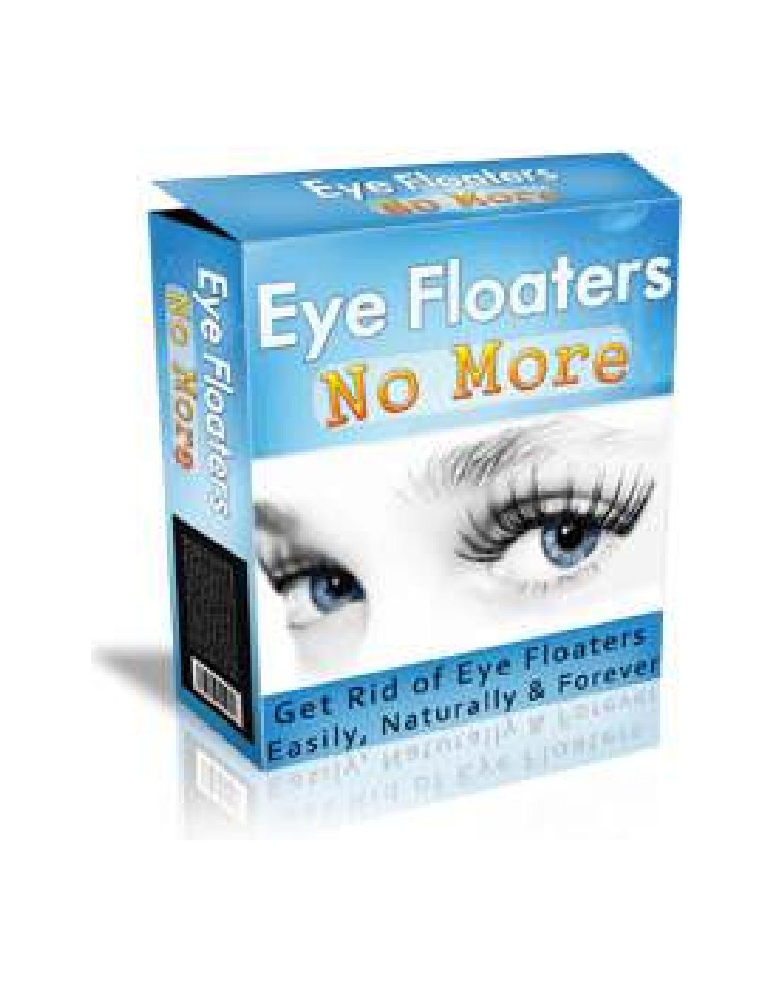Eye Floaters No More™ PDF eBook Download by Daniel Brown