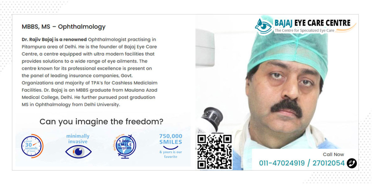 Unlocking Vision: Dr. Rajiv Bajaj, Leading Eye Specialist in Delhi