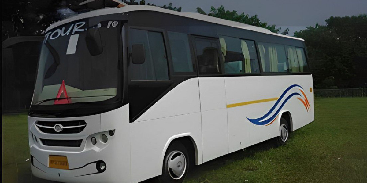 What is the cost of the bus on rent in Delhi?